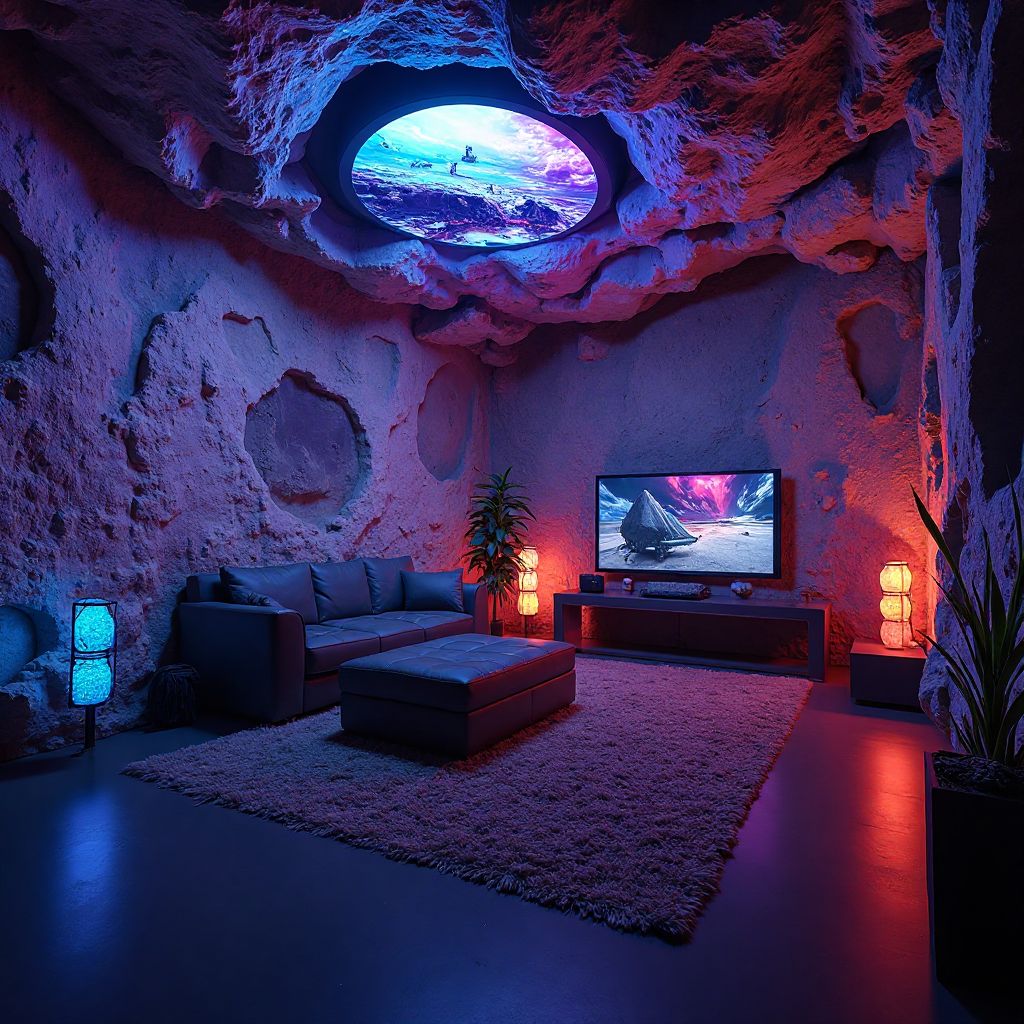 LED lighting atmosphere